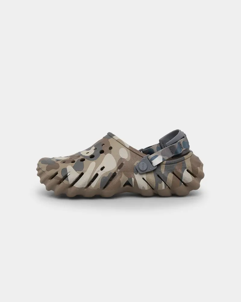 Crocs Echo Camo Redux Clog Charcoal 1