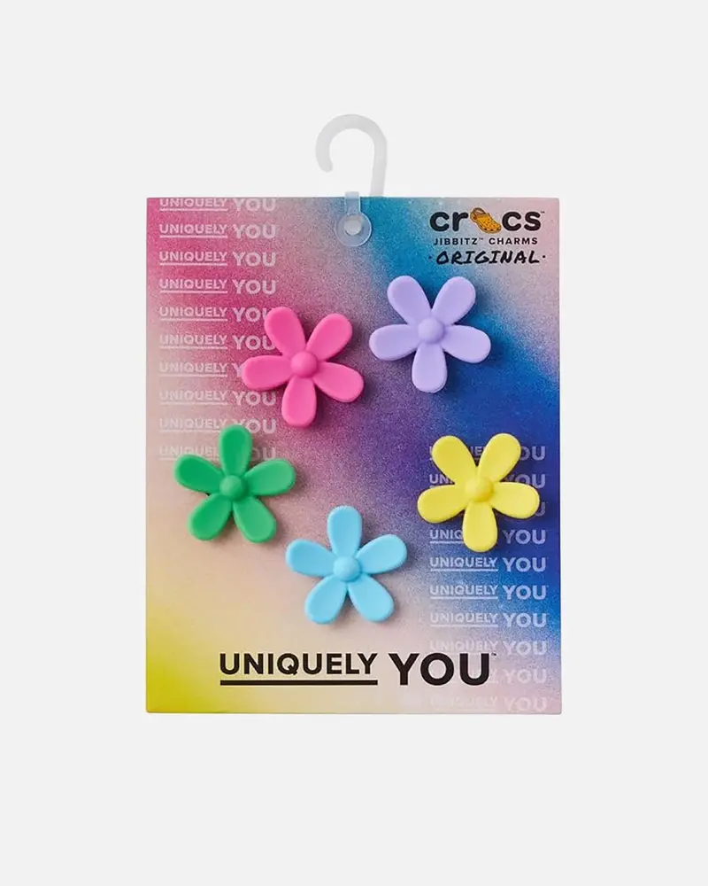 Crocs Flower Power Jibbitz™ Charms 5 Pack Multi 1