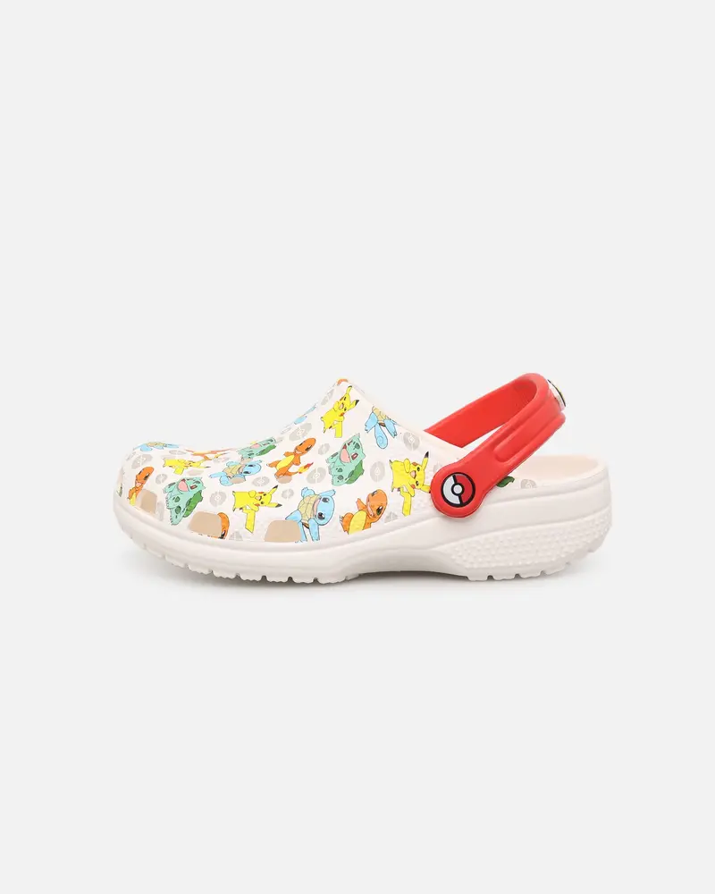 Crocs Kids' Classic Pokemon Ii Clog (Gs) White 1