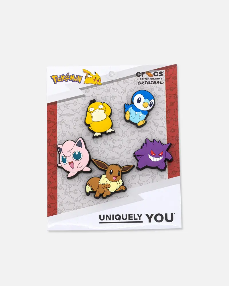 Crocs Pokémon Jibbitz™ Charms 5 Pack Multi 1