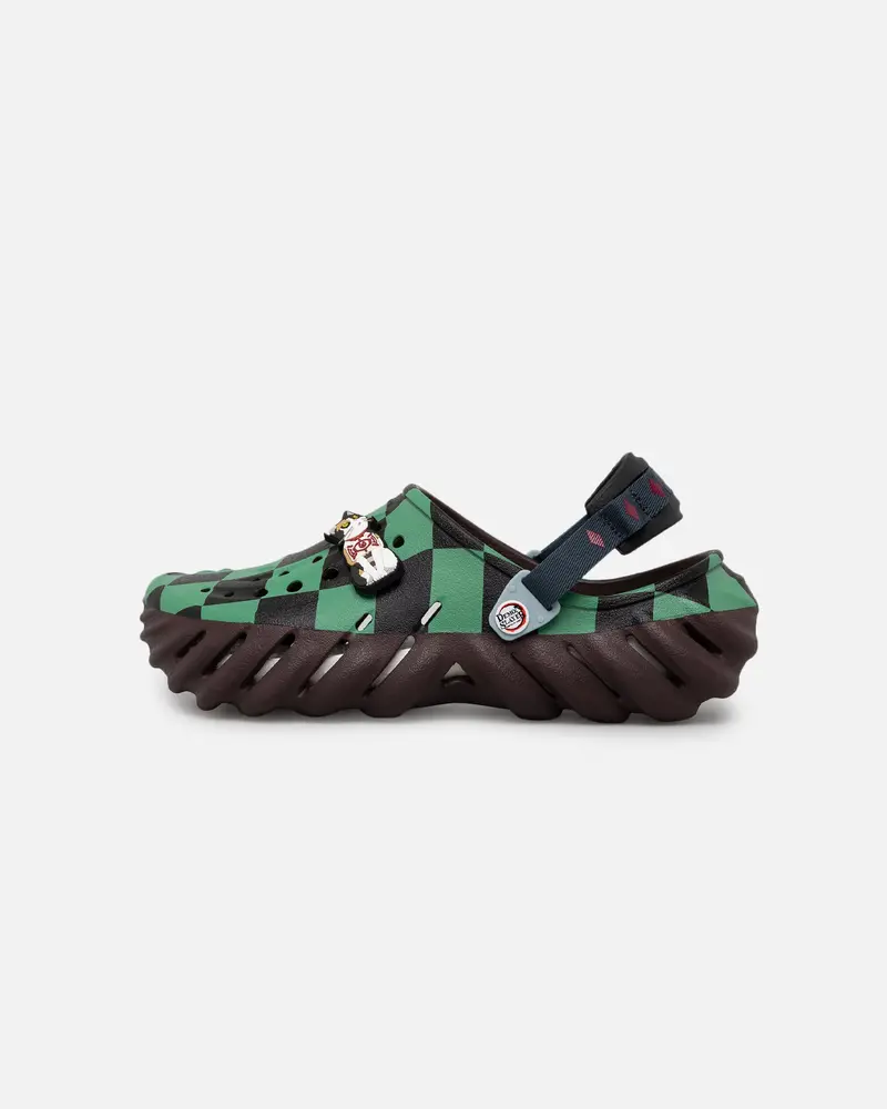 Crocs X Demon Slayer Tanjiro Kamado Echo Clog Mocha 1