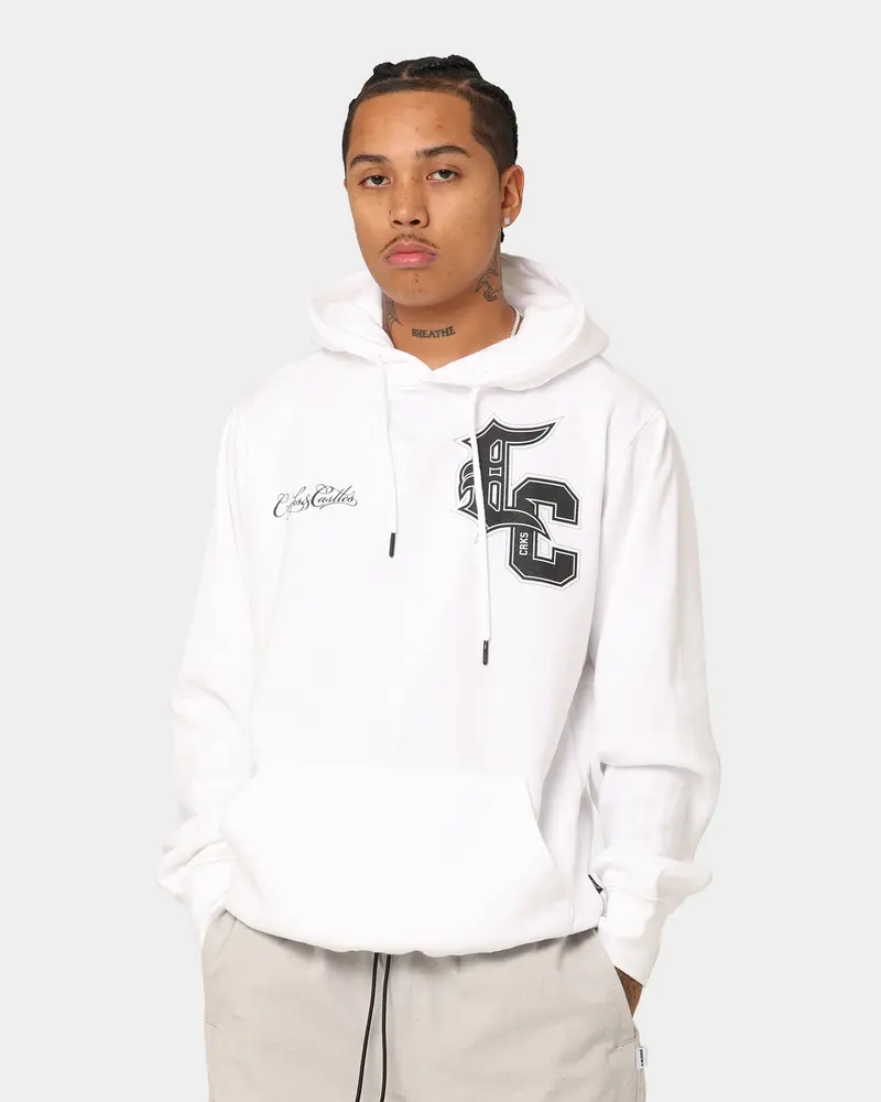 Crooks & Castles Varsity Of Old Hoodie White 1