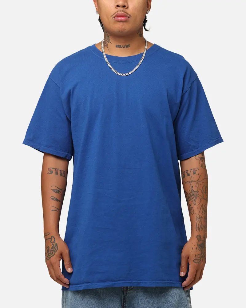 Culture Kings Basic T-Shirt Cobalt Blue 1