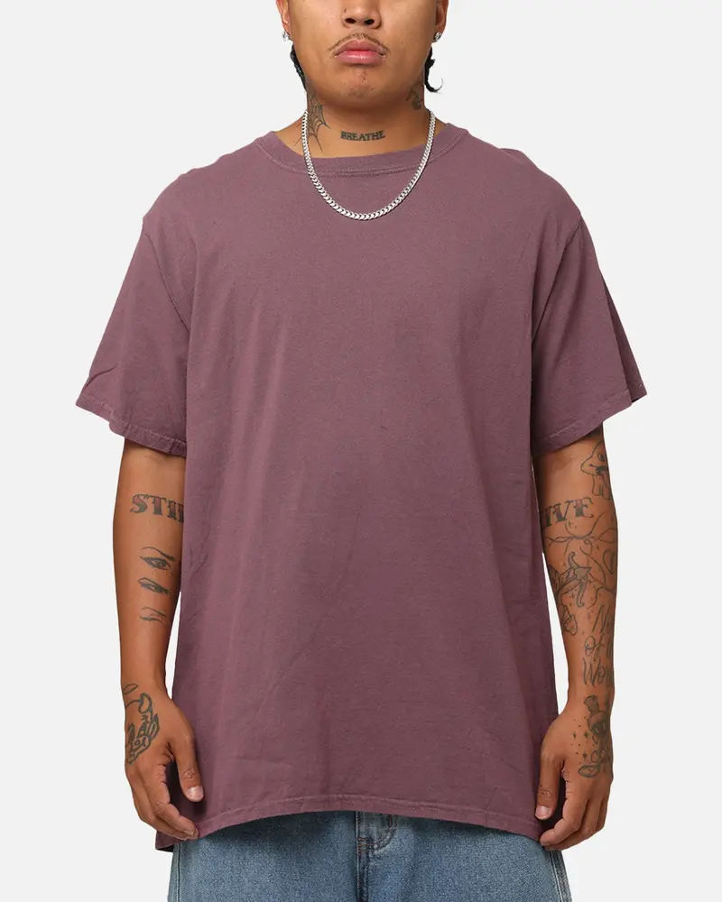 Culture Kings Basic T-Shirt Wine 1