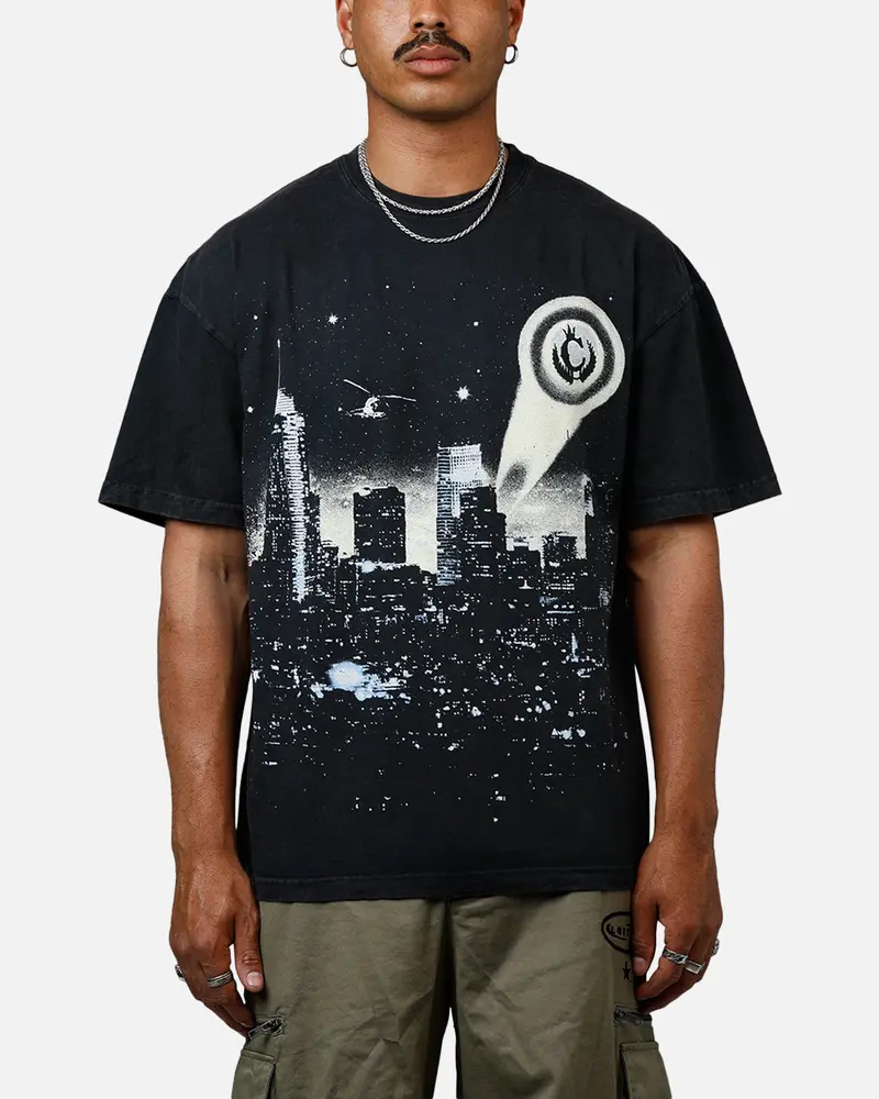 Culture Kings Ck Los Angeles Vintage T-Shirt Black 1