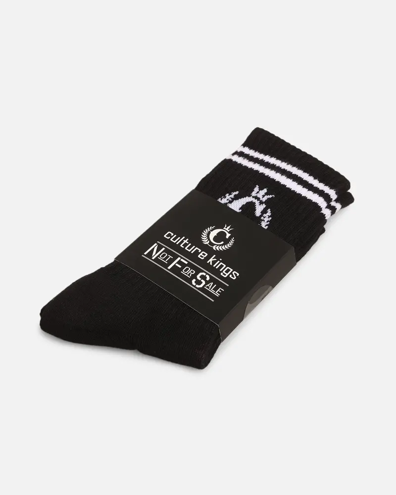 Culture Kings Ck Nfs Logo Socks Black 1