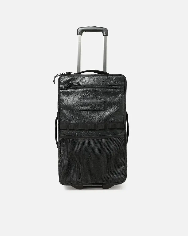 Culture Kings Ck Nfs Paisley Escape Suitcase Black 1