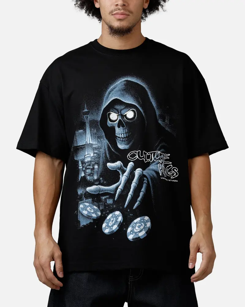 Culture Kings Las Vegas New Reaper T-Shirt Black 1