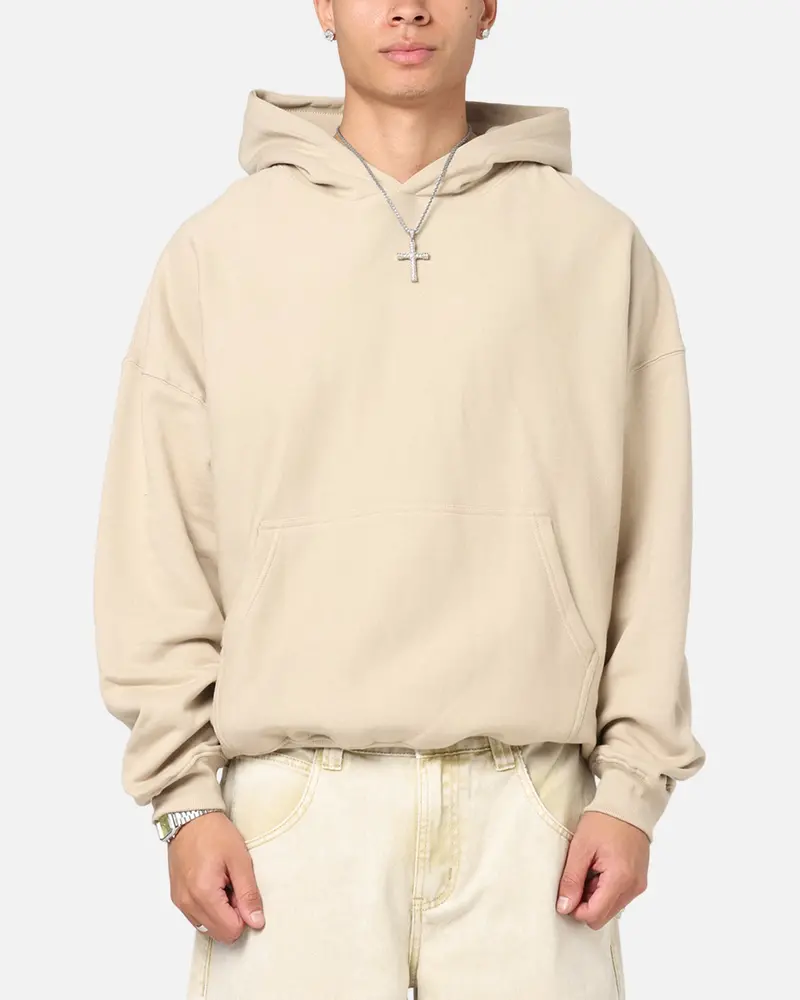 Culture Kings Oversized Hoodie Stone 1