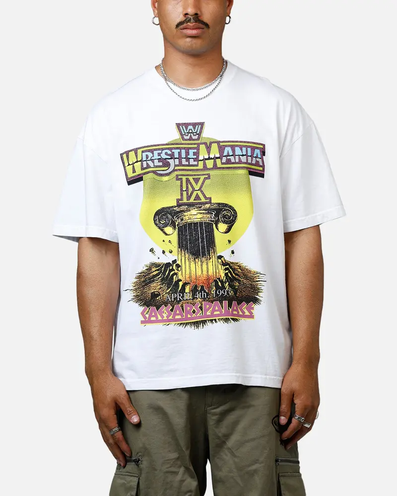 Culture Kings Wwe Wrestlemania 9 Vintage T-Shirt White 1