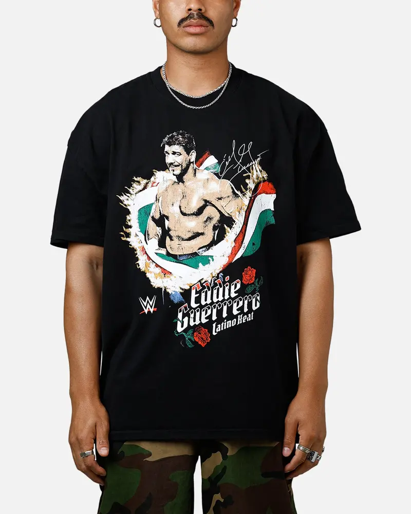 Culture Kings X Wwe Eddie Guerrero Ruthless Aggression Vintage T-Shirt Black 1