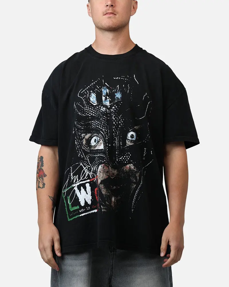 Culture Kings X Wwe Lwo Rey Mysterio T-Shirt Black 1
