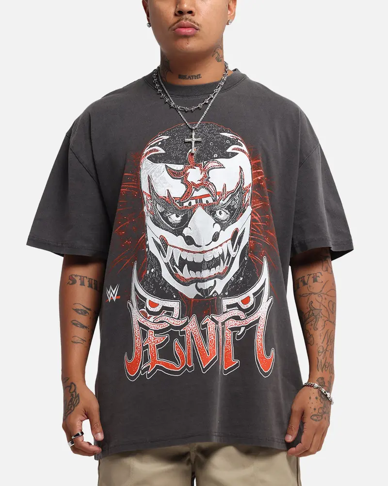 Culture Kings X Wwe Penta Wrestlemania Xli Heavy T-Shirt Black Wash 1