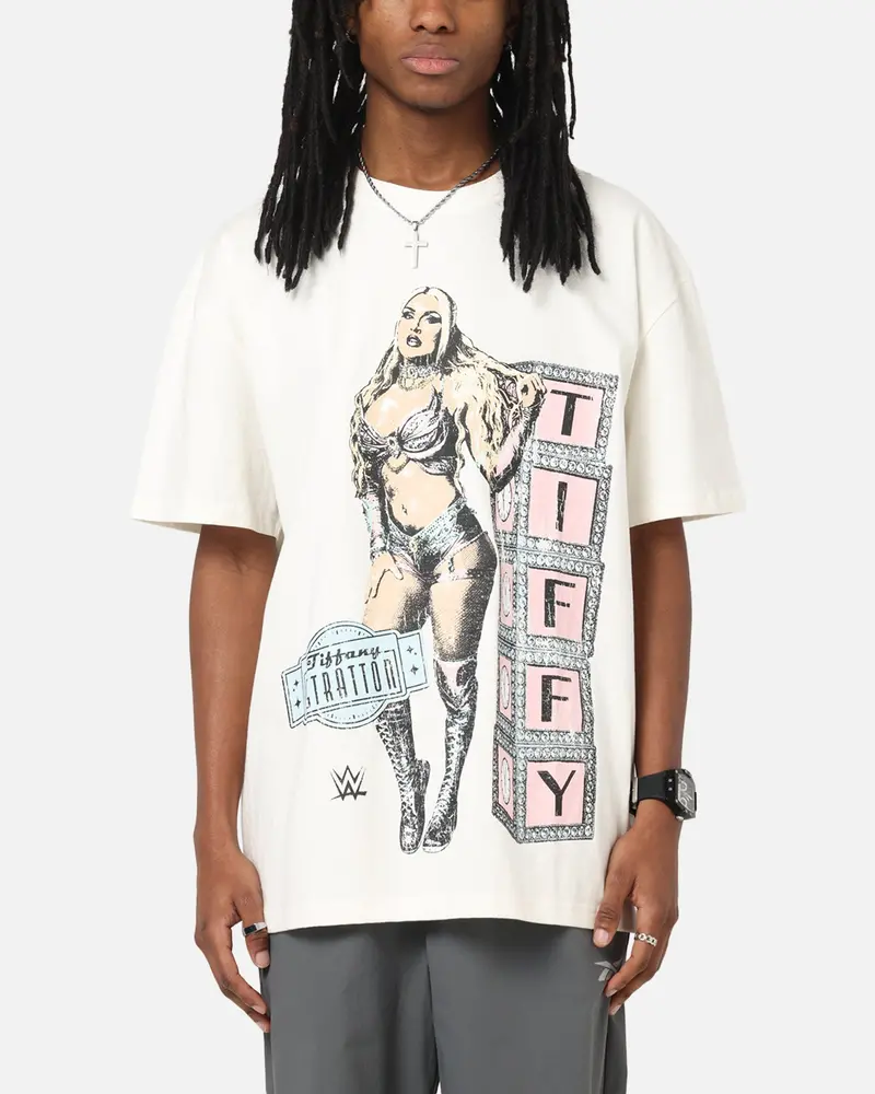 Culture Kings X Wwe Tiffany Stratton Summer Slam Heavy T-Shirt Off White 1