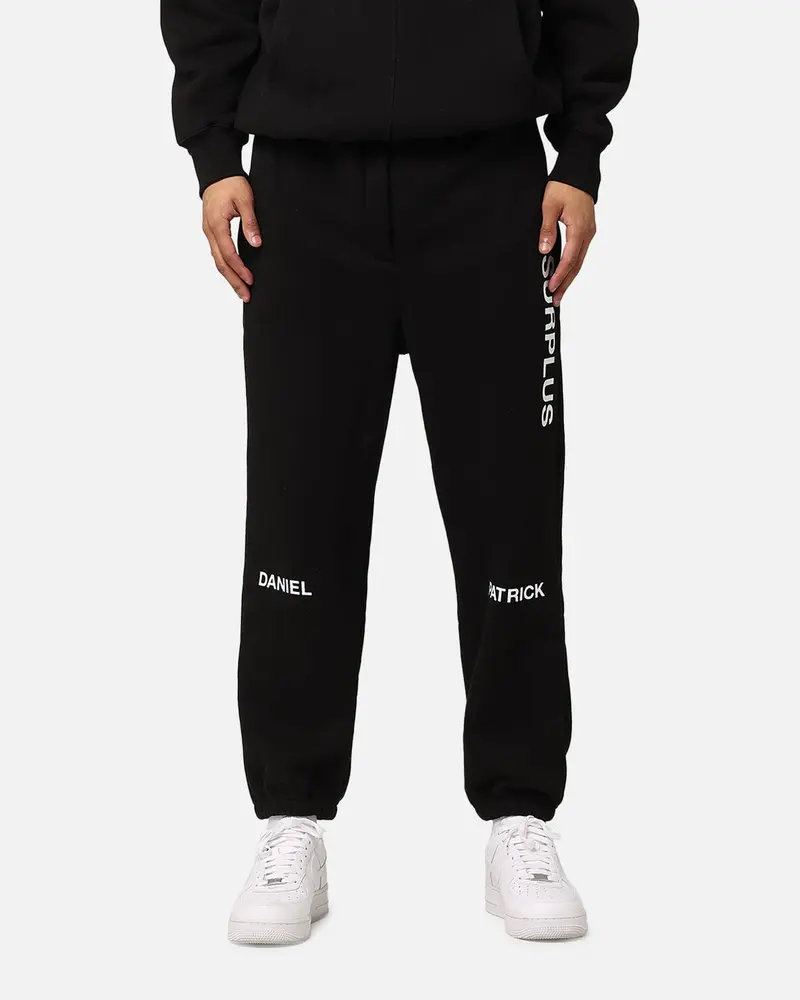 Daniel Patrick Surplus Logo Sweatpants Black 1
