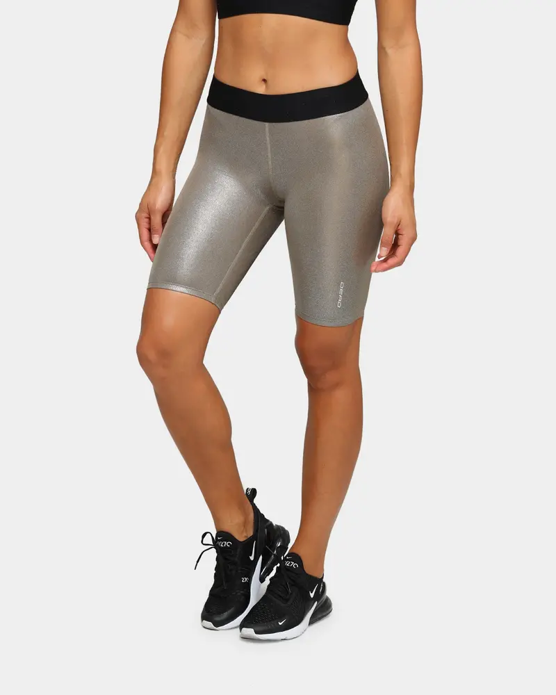 Dead Sport Women's Phantom Bike Shorts Gold/Black/Gold 1