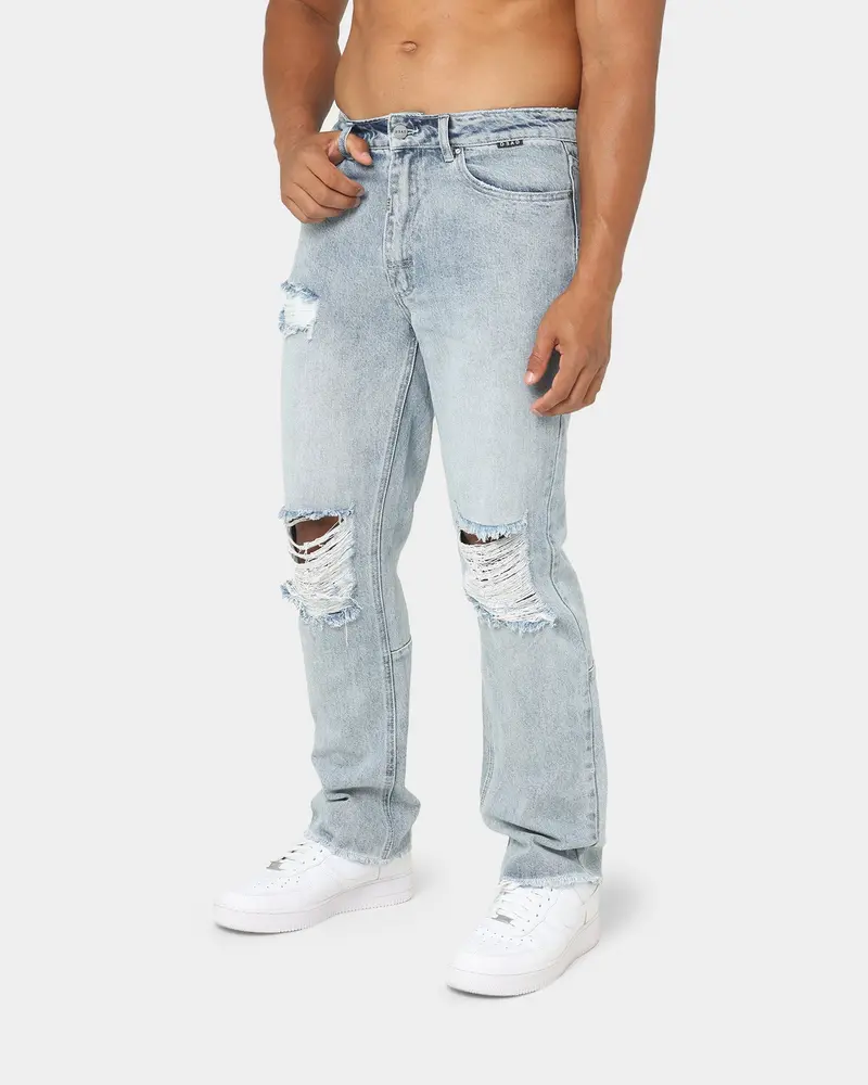 Dead Studios Relaxo Beaten Jeans Washed Indigo 1