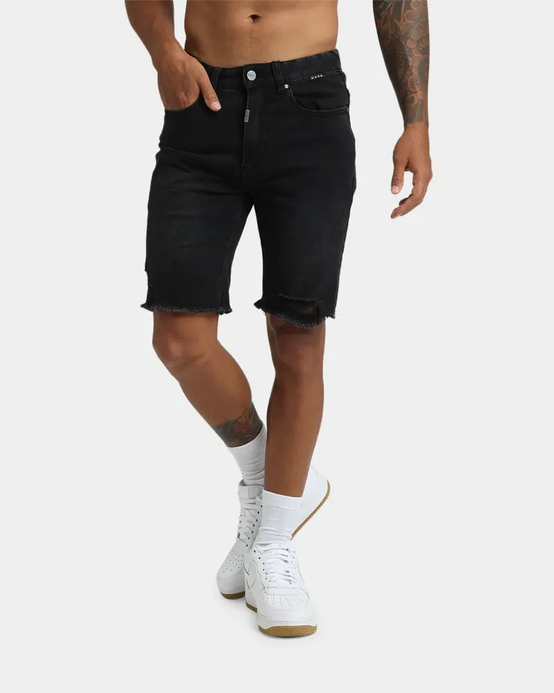 Dead Studios Riot Denim Shorts Washed Black 1
