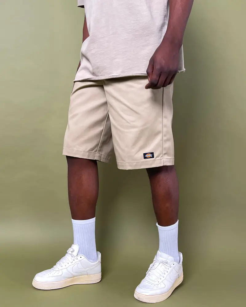 Dickies 13 Inch Loose Fit Work Shorts Khaki 1