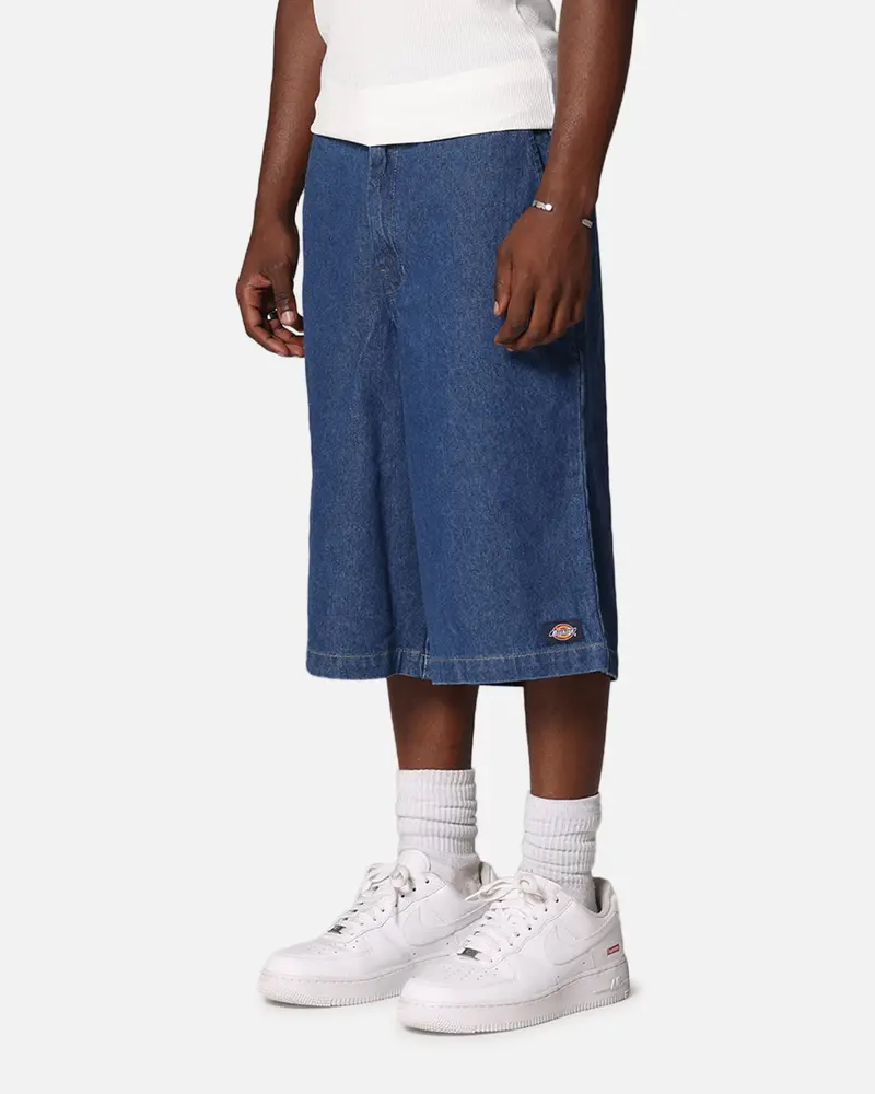 Dickies 13" Loose Fit Multi Pocket Shorts Stone Washed Indigo 1