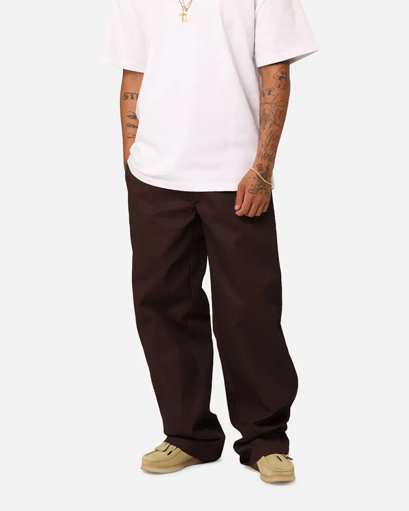 Dickies Super Baggy Loose Fit Pants Dark Brown 1