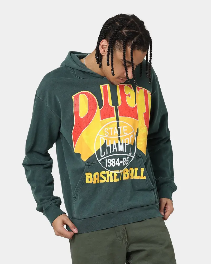 Diet Starts Monday State Champs Hoodie Green 1