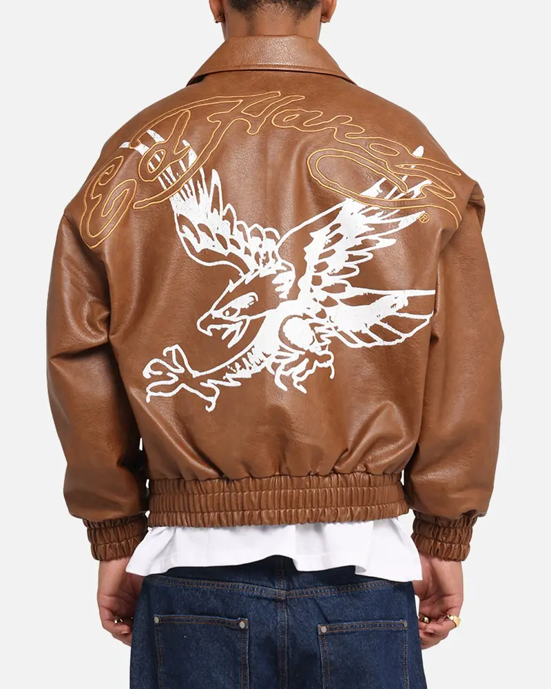 Ed Hardy Eagle Jacket Brown 1