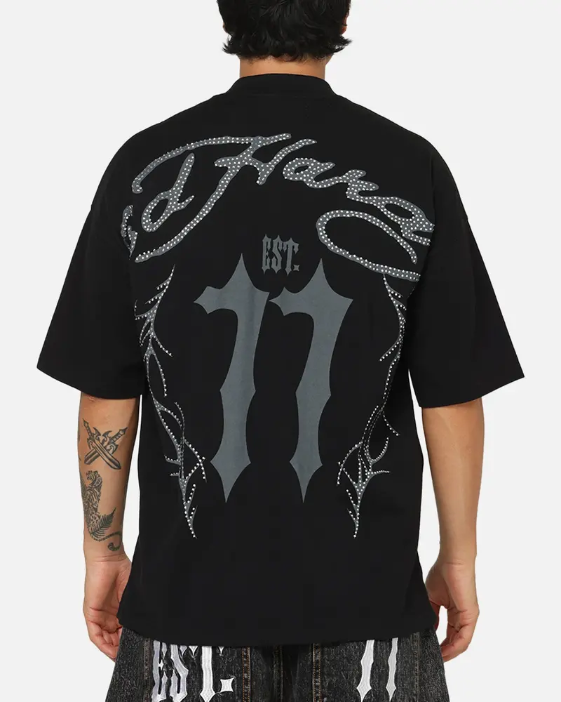 Ed Hardy Established 77 T-Shirt Black 1