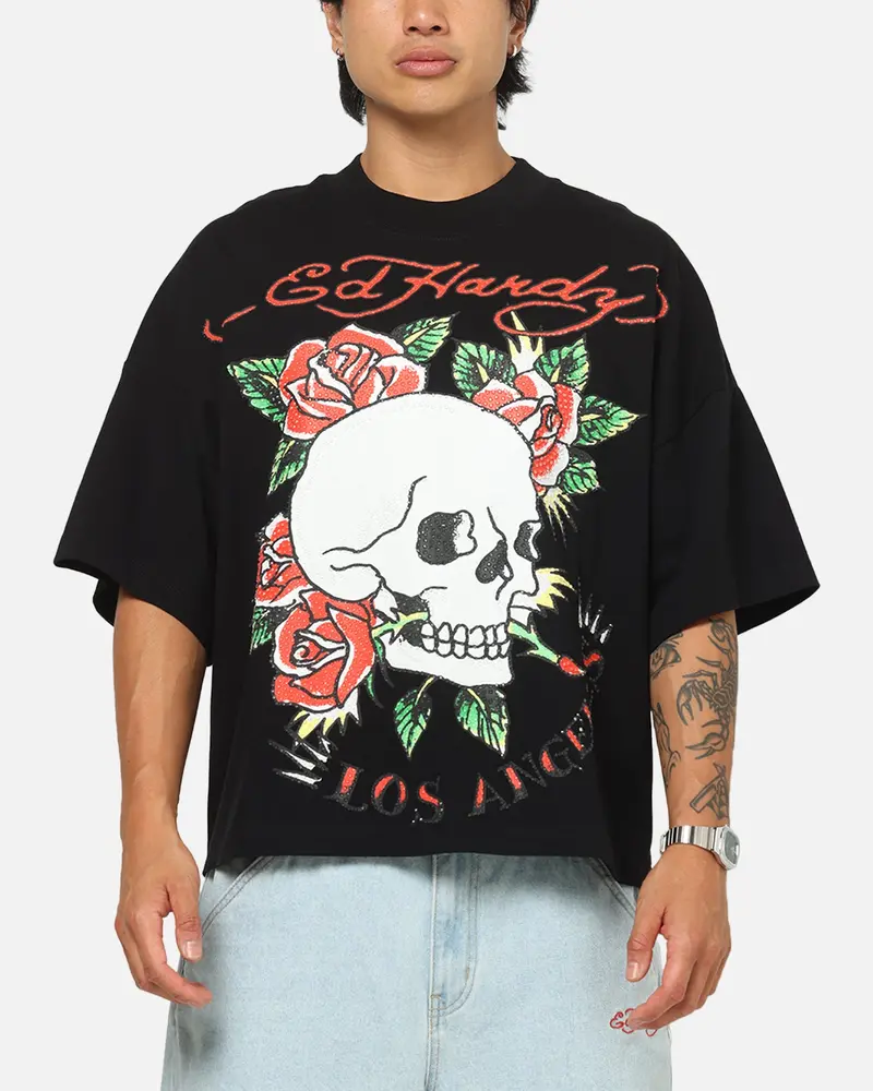 Ed Hardy Eternal T-Shirt Black 1