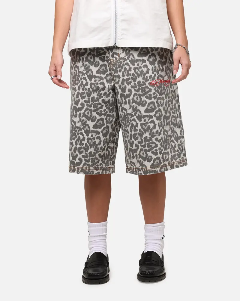 Ed Hardy Women's Leopard Jorts Leopard 1