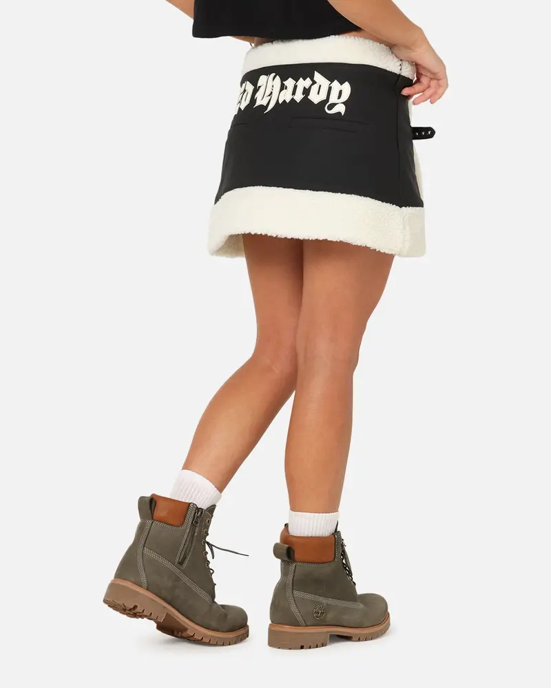 Ed Hardy Women's Seige Mini Skirt Black 1