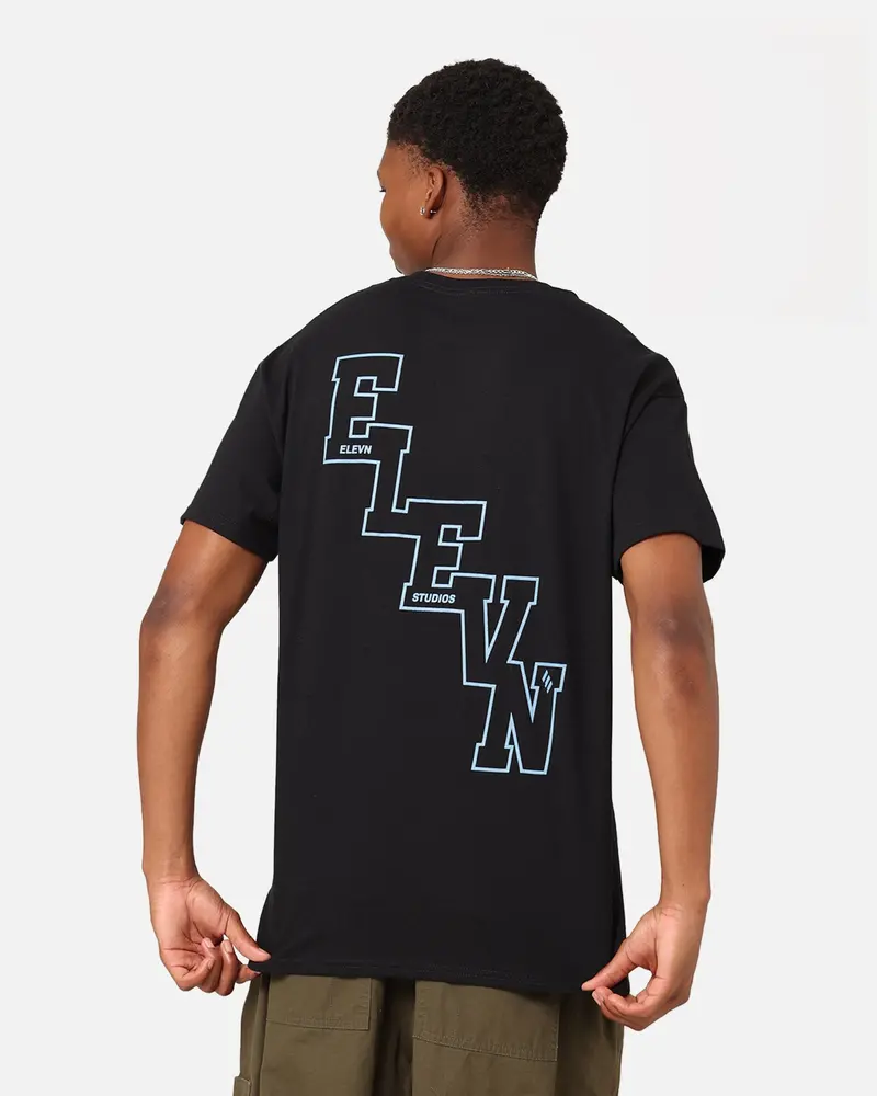 Elevn Clothing Co Downward T-Shirt Black 1