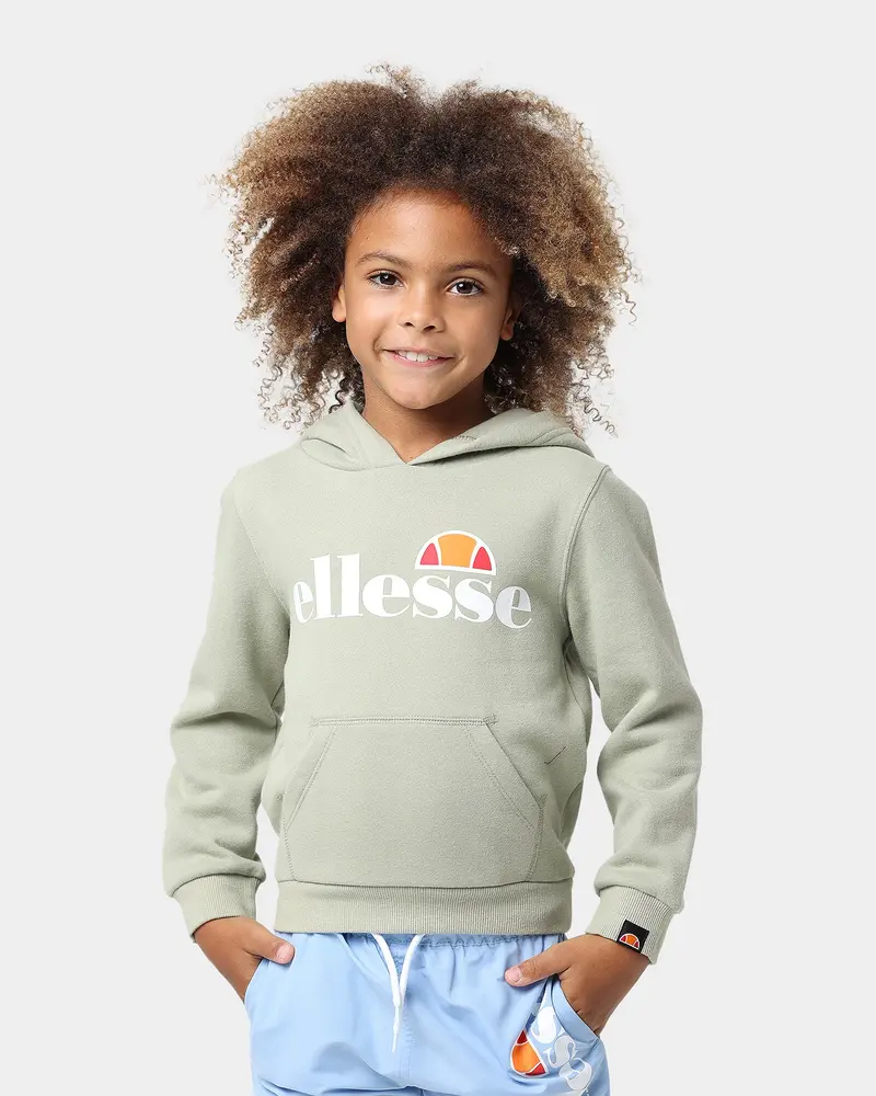 Ellesse Kids' Jero Oh Hoodie Green 1