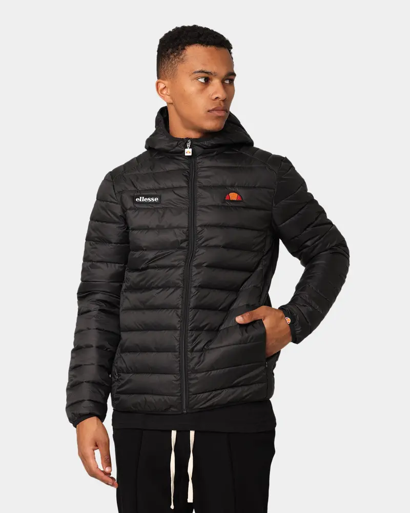 Ellesse Lombardy Padded Puffer Jacket Black 1