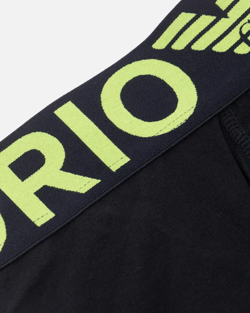 Emporio Armani Boxer Logo Black/Green 1