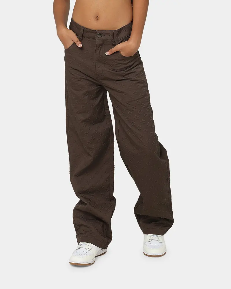 En Es Women's Desire Pants Brown 1