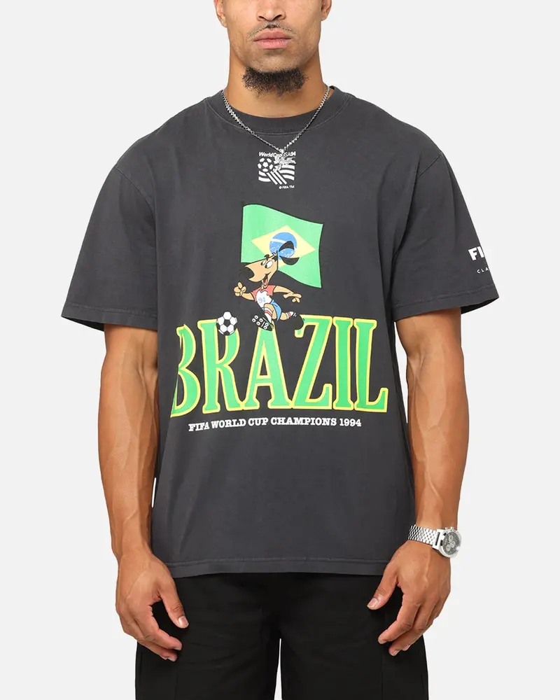 Fifa Fifa Brazil 1994 World Cup T-Shirt Faded Black 1