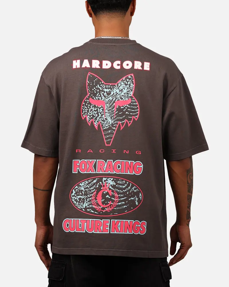 Fox Racing X Culture Kings T-Shirt Black/Pink 1