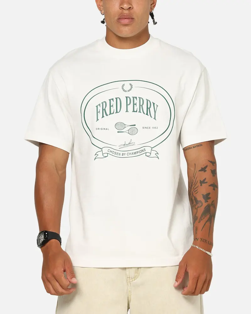 Fred Perry Chosen By Champions T-Shirt Snow White 1