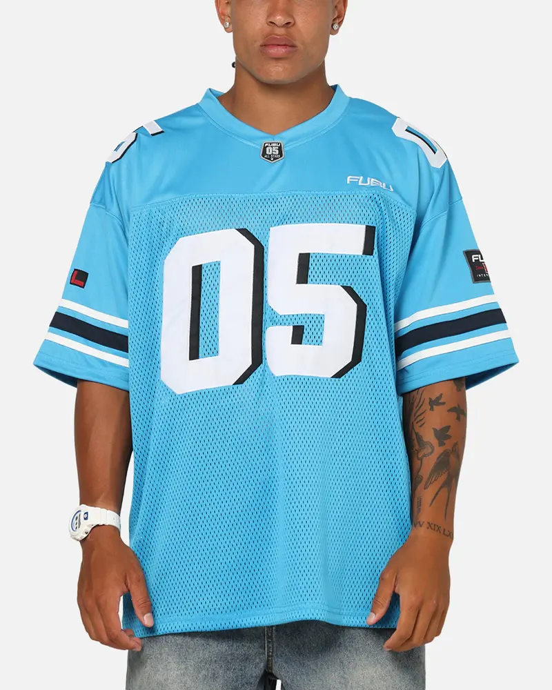 Fubu Game Day Jersey Carolina Blue 1