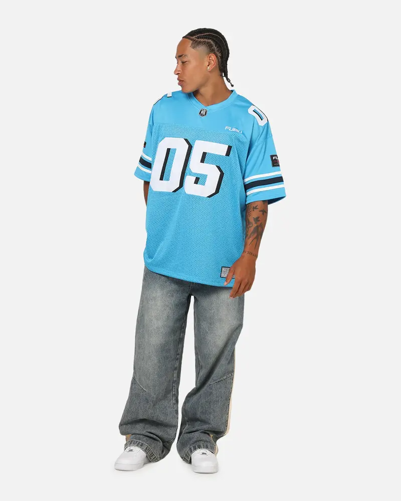 Fubu Game Day Jersey Carolina Blue 3