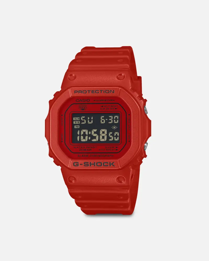 G Shock Dw5600rrb-4D Watch Red/Red 1
