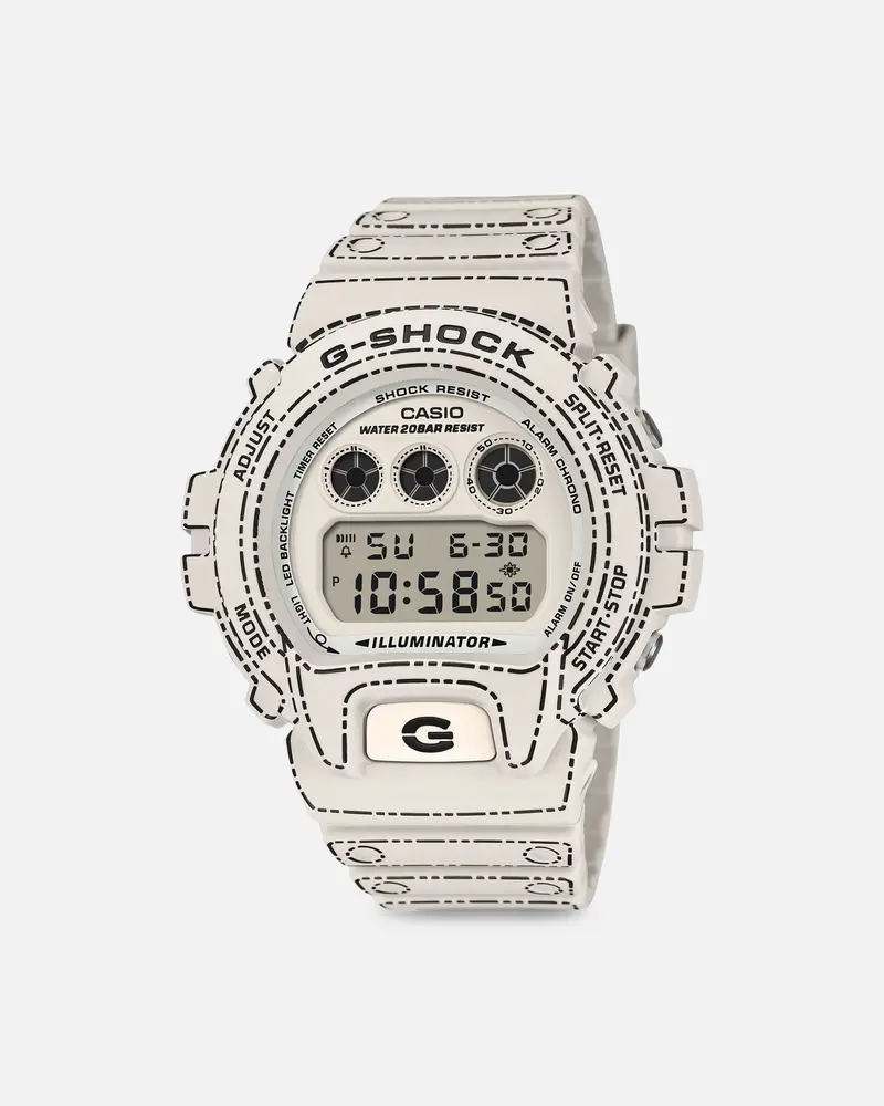 G Shock Dw6900rgm-5D Watch White/White 1