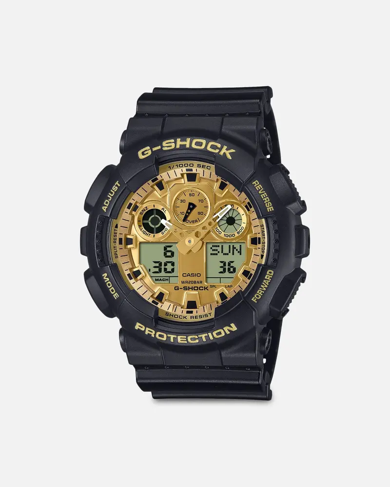 G Shock Ga100gb-1A9 Watch Black/Gold 1