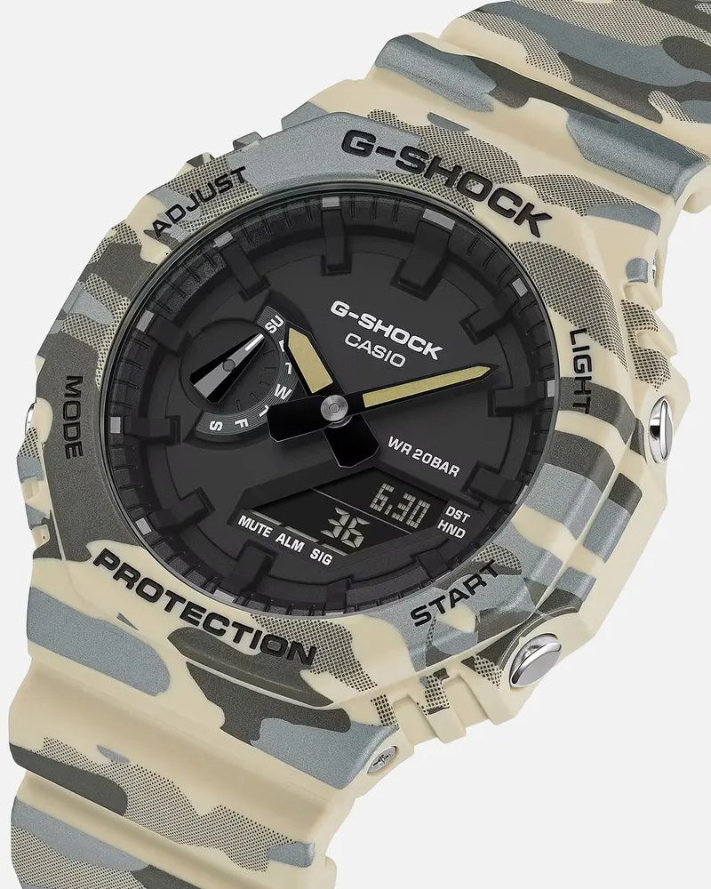 G Shock Ga2100cm-5A Watch Camo/Black 2