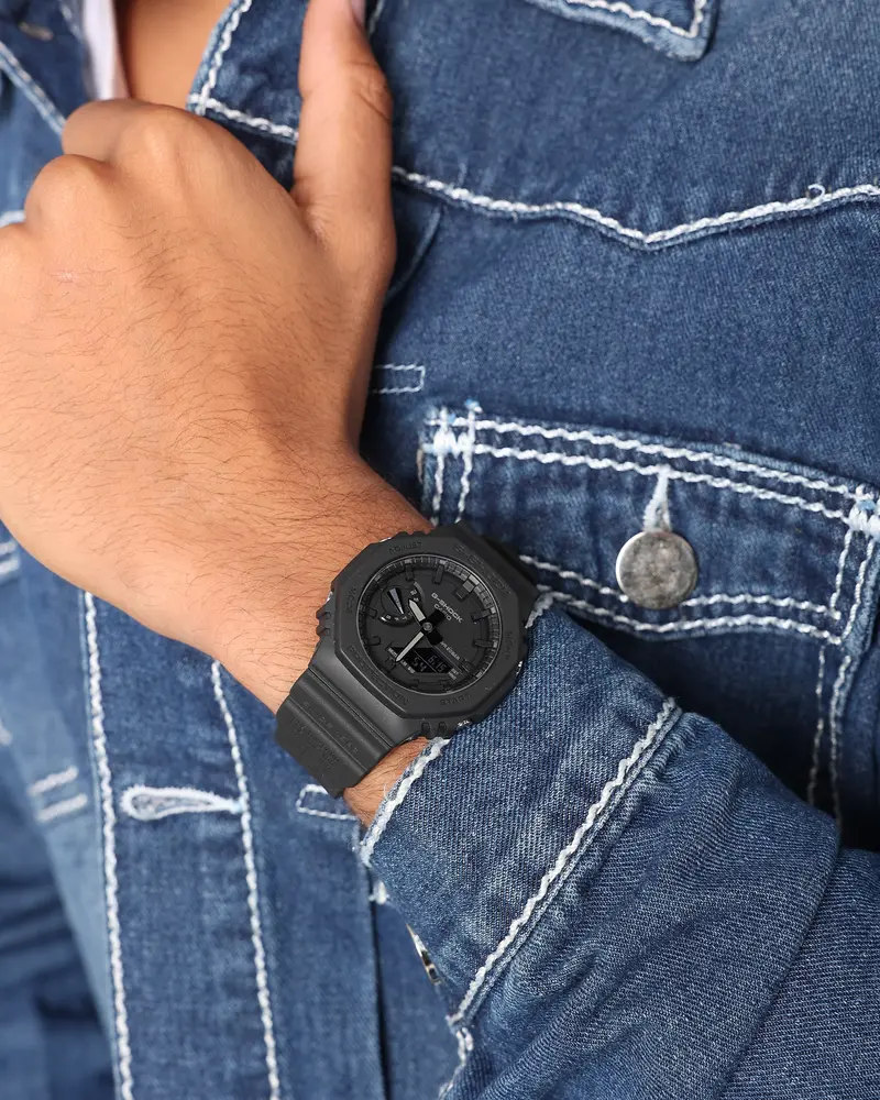 G-Shock Ga2140re-1A Watch Black 1