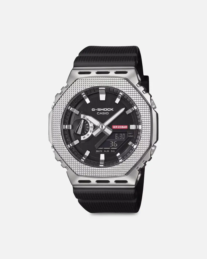 G Shock Gm2100m-1A Watch Silver/Black 1