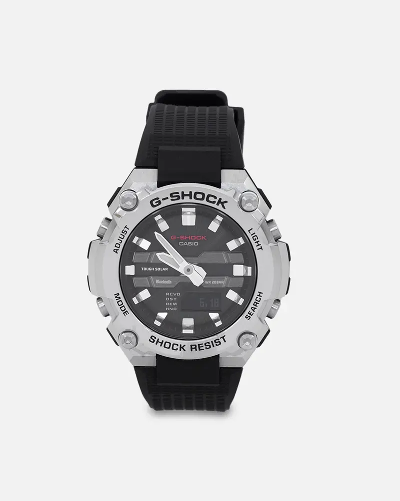 G-Shock Gstb600d-1A G-Steel Mid Thin Watch Black/Silver 1