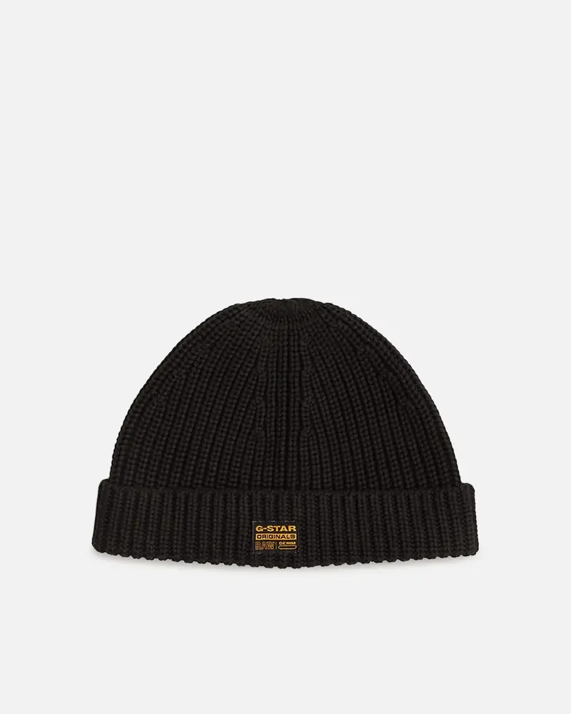 G-Star Originals Fisherman Beanie Black 1