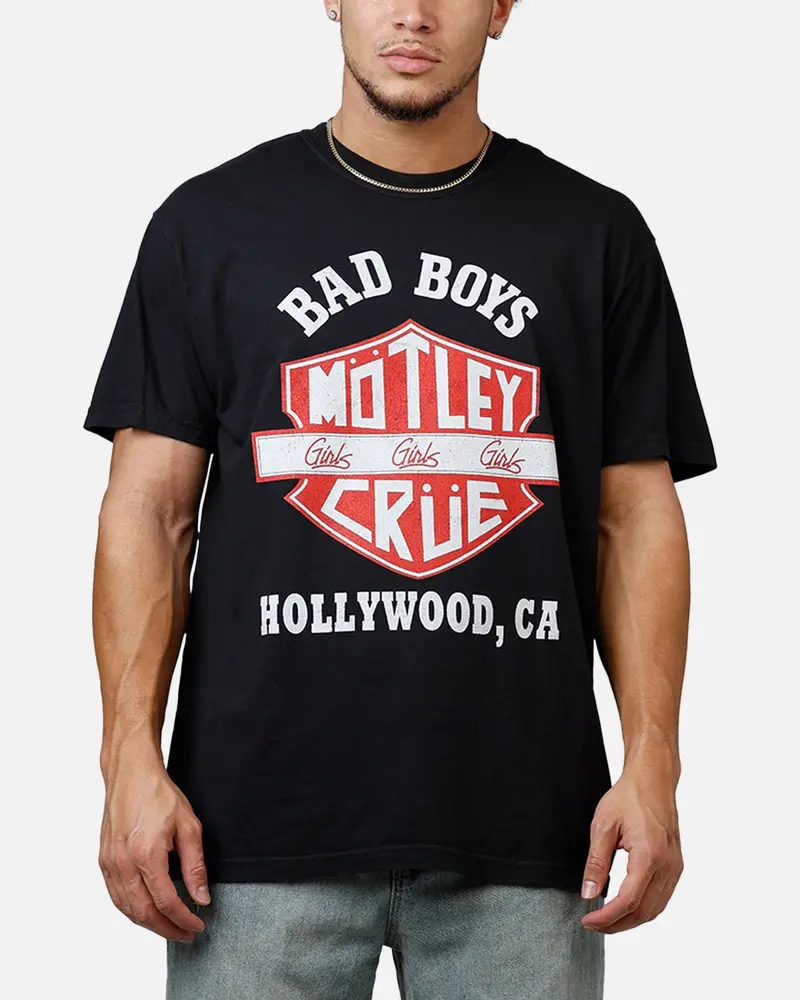 Global Merchandising Motley Crue 1987 Tour T-Shirt Black 1